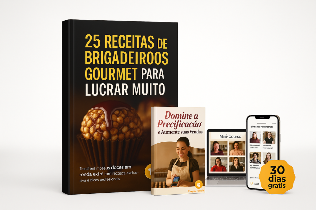 Ebook para vender brigadeiro gourmet